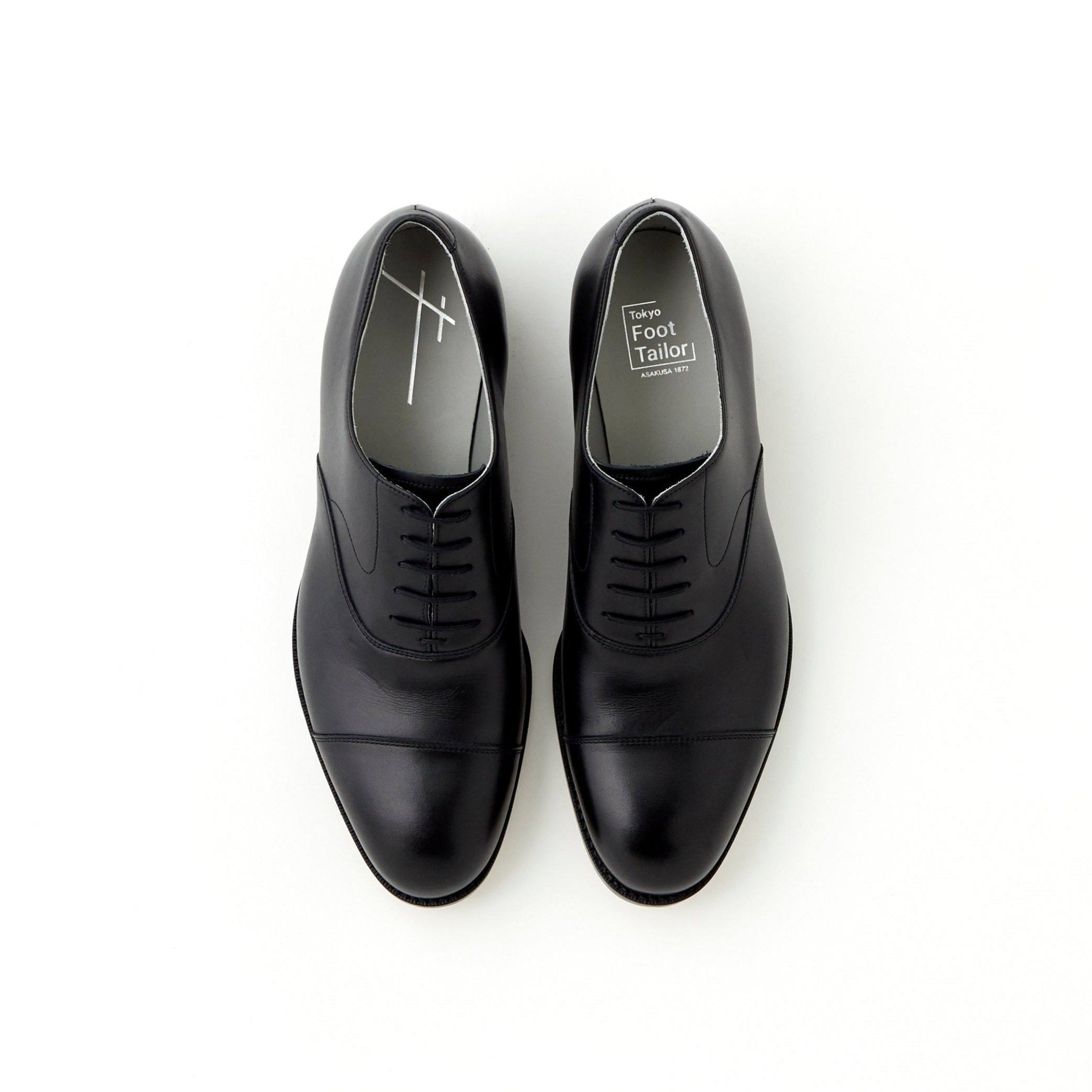 THE ONITSUKA 高級ライン ストレートチップ DERBY 28cm 黒 THE ONITSUKA 高級ライン ストレートチップ DERBY 28cm 黒
